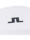 Yaden Logo Golf Visor White - J.LINDEBERG - BALAAN 7