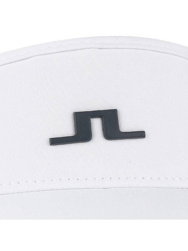 Yaden Logo Golf Visor White - J.LINDEBERG - BALAAN 7