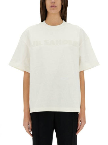 Jil Sander T-Shirt With Logo - JIL SANDER - BALAAN 1