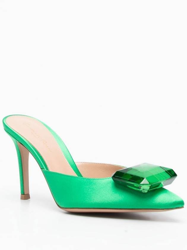 Gianvito Rossi With Heel Green - GIANVITO ROSSI - BALAAN 4