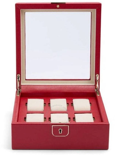 Wolf Red Palermo 6-Unit Watch Box 213872 - WOLF - BALAAN 2