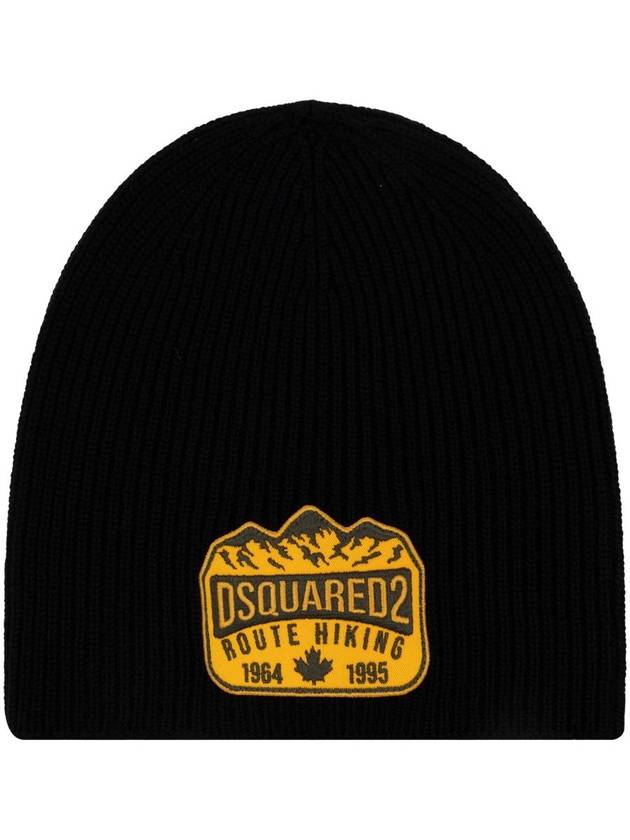 Logo Patch Beanie KNM017001W07707_2124 - DSQUARED2 - BALAAN 2