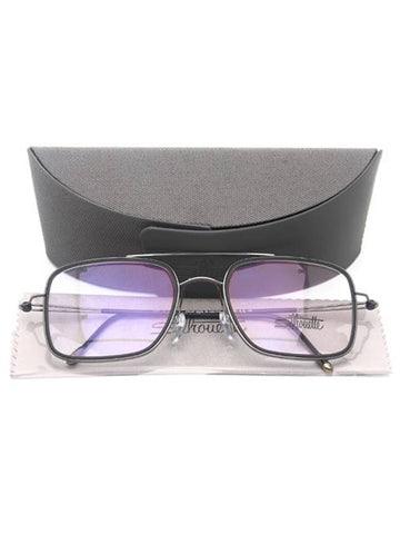 5544 75 9161 Glasses Glasses Ultralight Two Bridge Glasses Titanium Glasses - SILHOUETTE - BALAAN 1