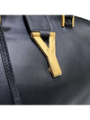 Women s 311208 Black Leather New Kabachique Medium Tote Bag - SAINT LAURENT - BALAAN 8