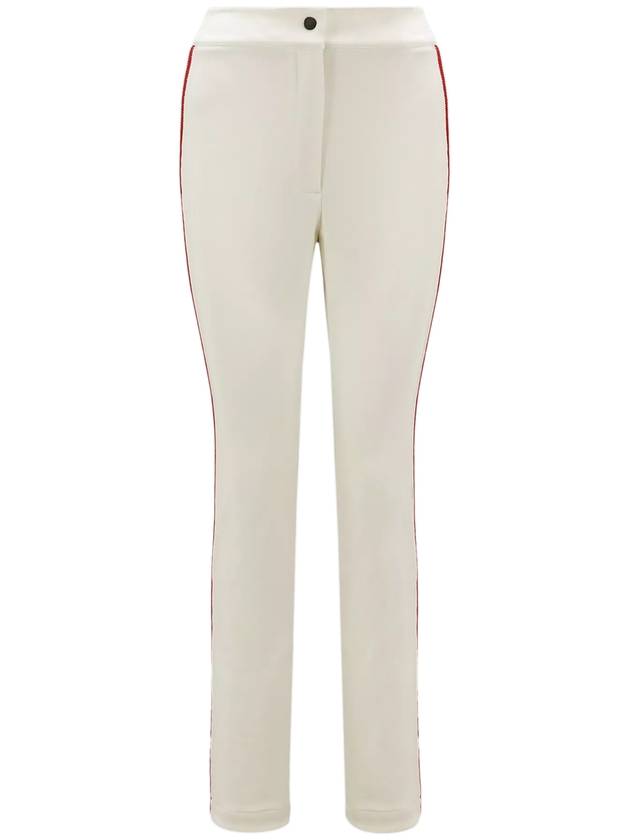 Tricolor Trim Skinny Pants White - MONCLER - BALAAN 2