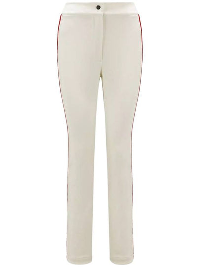 Tricolor Trim Skinny Pants White - MONCLER - BALAAN 2