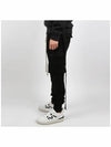 Mastodon Cut Cargo Pocket Cotton Track Pants Black - RICK OWENS - BALAAN 4