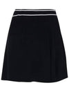 Emma Logo Knit Skirt Black GWSD11128 9999 - J.LINDEBERG - BALAAN 3