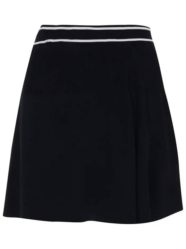 Emma Logo Knit Skirt Black GWSD11128 9999 - J.LINDEBERG - BALAAN 3