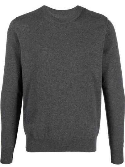 Crew Neck Cashmere Knit Top Grey - MAISON MARGIELA - BALAAN 2