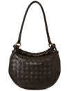 Intrecciato Gemelli Small Shoulder Bag Fondant - BOTTEGA VENETA - BALAAN 5