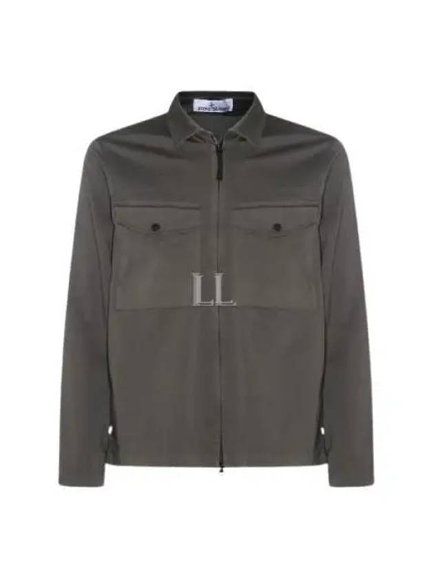 Compass Badge Zipped Jacket Orange Musk - STONE ISLAND - BALAAN 2