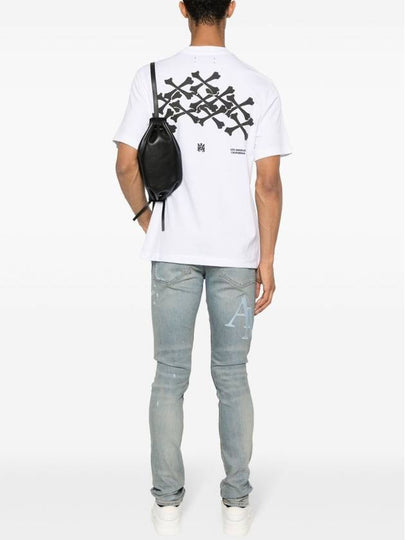 AMIRI BONES STACKED TEE - AMIRI - BALAAN 2