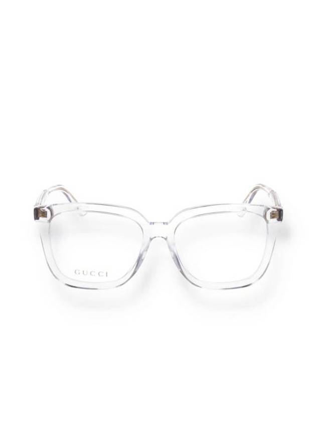 Eyewear Square Frame Sunglasses Crystal - GUCCI - BALAAN 1