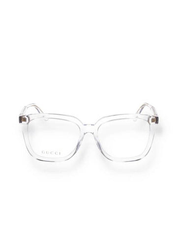 Eyewear Square Frame Sunglasses Crystal - GUCCI - BALAAN 1