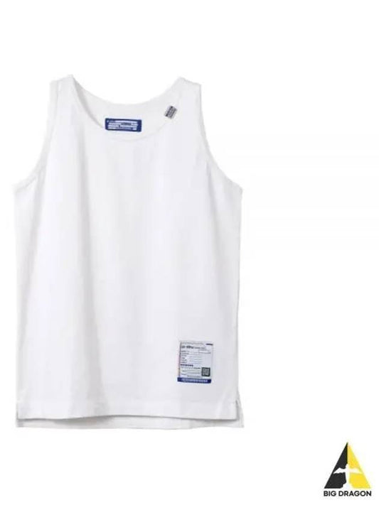 I12TS513 white heavy weight jersey sleeveless - MIHARA YASUHIRO - BALAAN 1