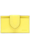 Le Porte Carte Bambino Card Wallet Yellow - JACQUEMUS - BALAAN 3