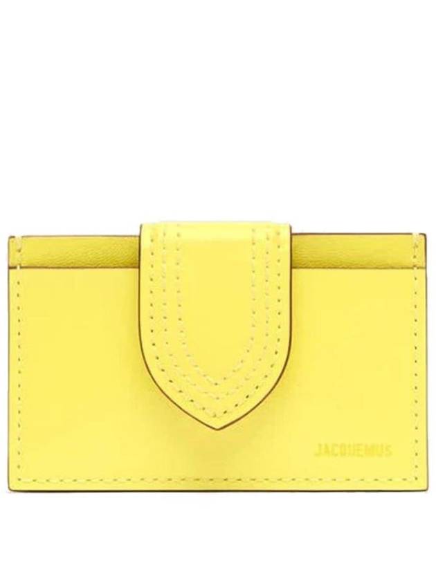 Le Porte Carte Bambino Card Wallet Yellow - JACQUEMUS - BALAAN 3