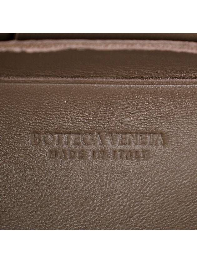 Intrecciato Cassette Small Cross Bag Taupe Grey - BOTTEGA VENETA - BALAAN 8