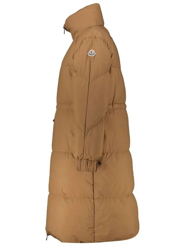 Citronnier Long Down Padding Beige - MONCLER - BALAAN 4