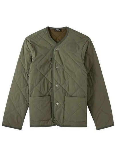 Julien Quilted Jacket Light Khaki - A.P.C. - BALAAN 2