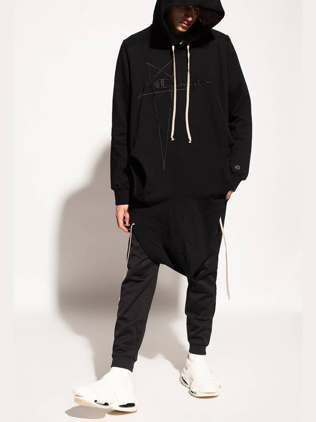 Champion Edition Organic Cotton Hoodie - RICK OWENS - BALAAN 6