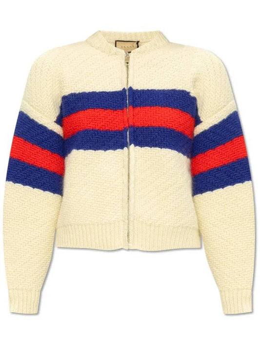 Gucci zip up knit cardigan 766117XKDMH 9189 - GUCCI - BALAAN 1