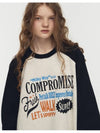 Milky Way Raglan Sweatshirt Oatmeal Black - CPGN STUDIO - BALAAN 3