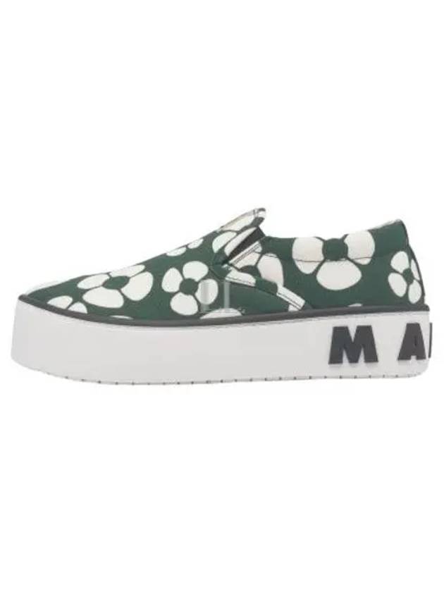 Canvas Sip-On Green - MARNI - BALAAN 2