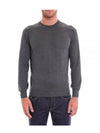 Cashmere Silk Knit Top Grey - BRUNELLO CUCINELLI - BALAAN 2