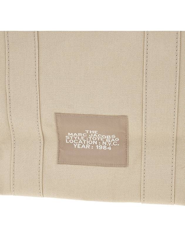 Logo Medium Canvas Tote Bag Beige - MARC JACOBS - BALAAN 11