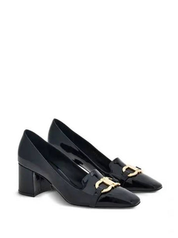 IDomestic ShippingI Ferragamo 769257 01F929 Gancini Ornament Pumps kr 231549 - SALVATORE FERRAGAMO - BALAAN 1