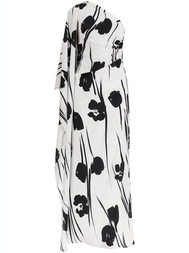 maxi one-shoulder dress - MAX MARA - BALAAN 1