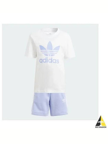 adidas KIDS Adicolor Shorts Tee Set IR6933 - ADIDAS - BALAAN 1