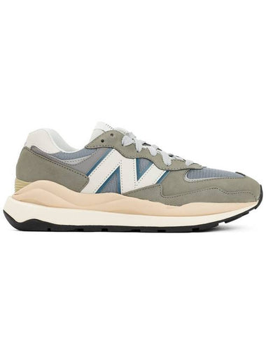 5740 Low Top Sneakers Grey Khaki - NEW BALANCE - BALAAN 1