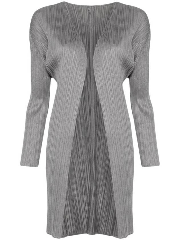 WOMEN S PLEATED MIDI CARDIGAN PP48JA10812 - ISSEY MIYAKE - BALAAN 1