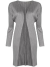 WOMEN S PLEATED MIDI CARDIGAN PP48JA10812 - ISSEY MIYAKE - BALAAN 1