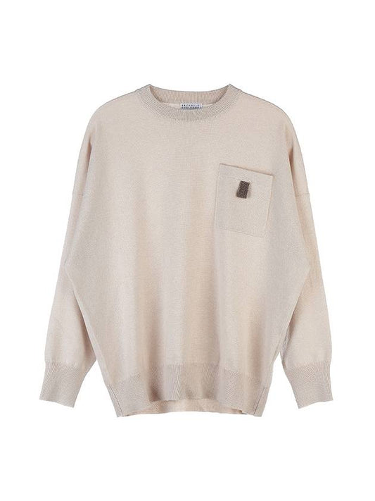 Women's Cashmere Knit Top Beige - BRUNELLO CUCINELLI - BALAAN 2