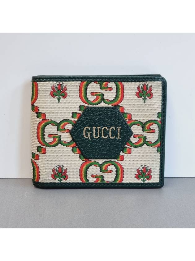 100th Anniversary GG Canvas Half Wallet - GUCCI - BALAAN 1