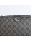 Ophidia GG Cosmetic Pouch Grey Black - GUCCI - BALAAN 4