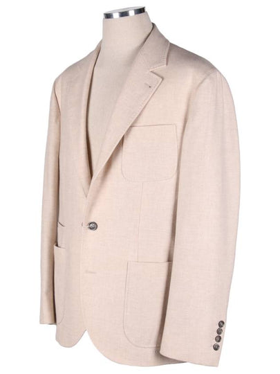 MN4227BND Wool Cashmere Check Jacket - BRUNELLO CUCINELLI - BALAAN 2