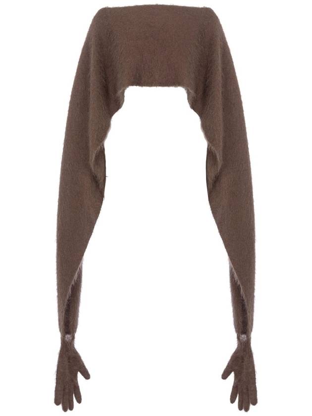 Moschino Scarfs Brown - MOSCHINO - BALAAN 1