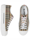 Vintage Check Cotton Sneakers Archive Beige - BURBERRY - BALAAN 2