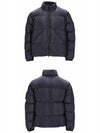 Crinkle Reps Compass Badge Down Padding Navy - STONE ISLAND - BALAAN 5