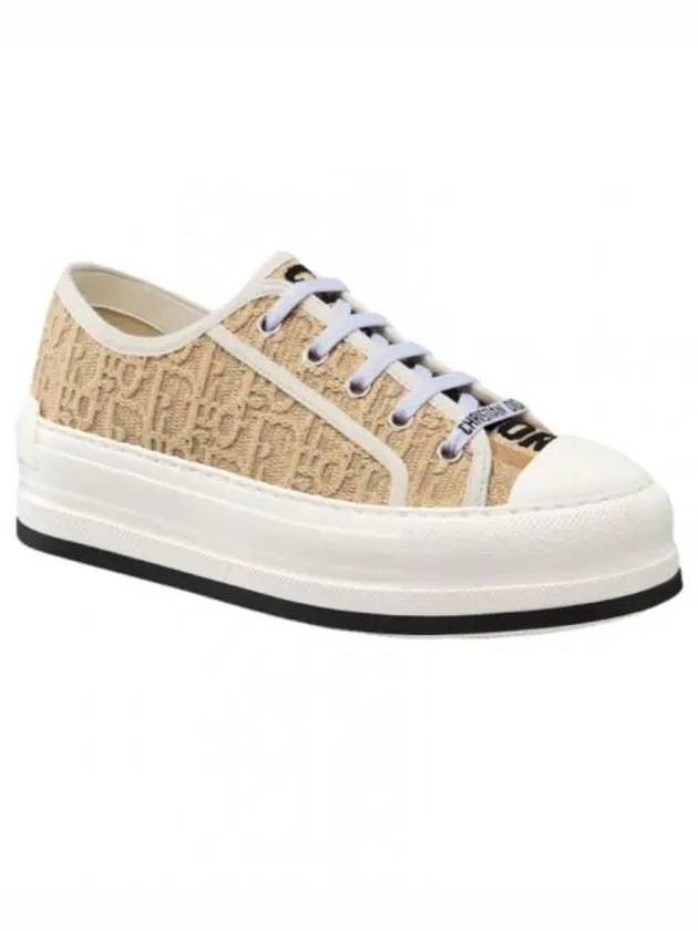 Walk'n' Platform Low Top Sneakers Beige - DIOR - BALAAN 2