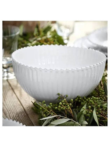 COSTA NOVA White Pearl 27cm Salad Bowl - COSTARELLOS - BALAAN 1