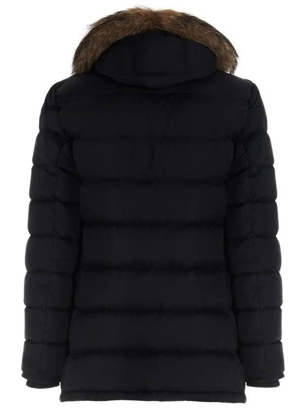 CLUNY Coyote fur hood padding black 1B525 02 68352 999 - MONCLER - BALAAN 3