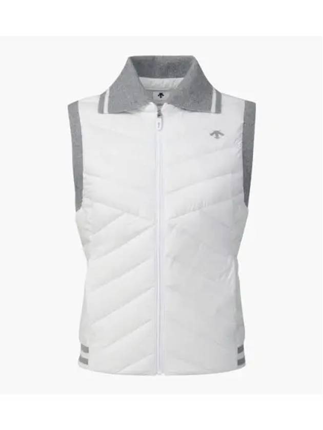 GOLF Women s Detachable Collar Lightweight Down Vest DP32WFDV91 - DESCENTE - BALAAN 1