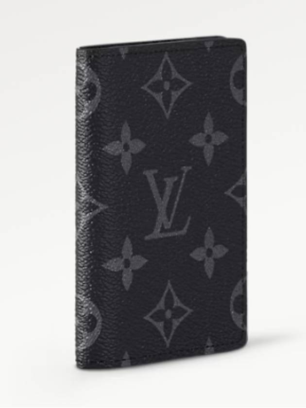 Pocket Organizer Monogram Card Wallet Black - LOUIS VUITTON - BALAAN 3