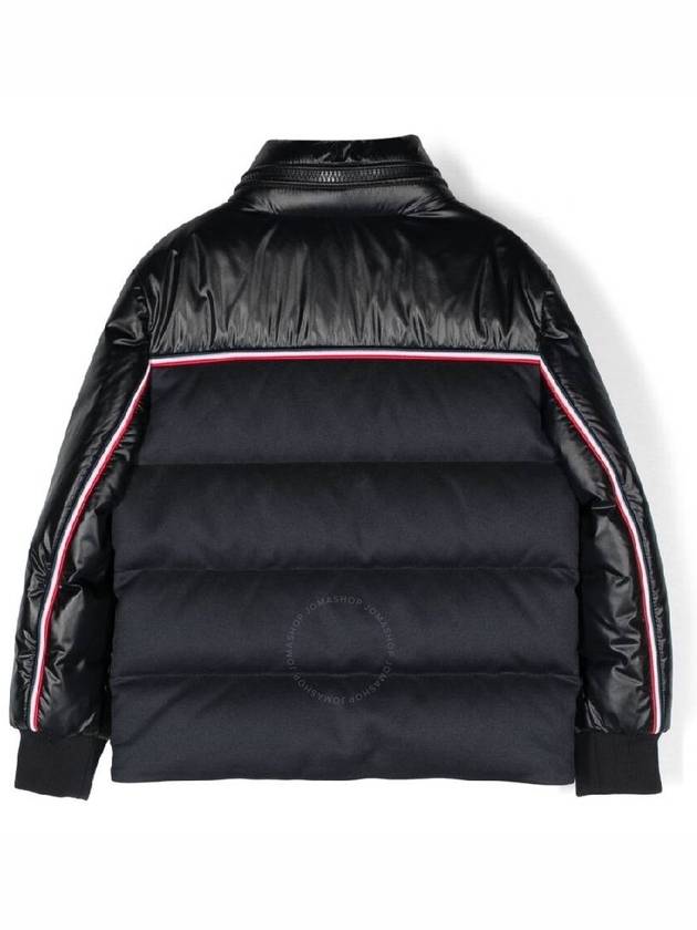 Moncler Boys Stripe Trim Logo Jacket, Size 6Y - MONCLER - BALAAN 2